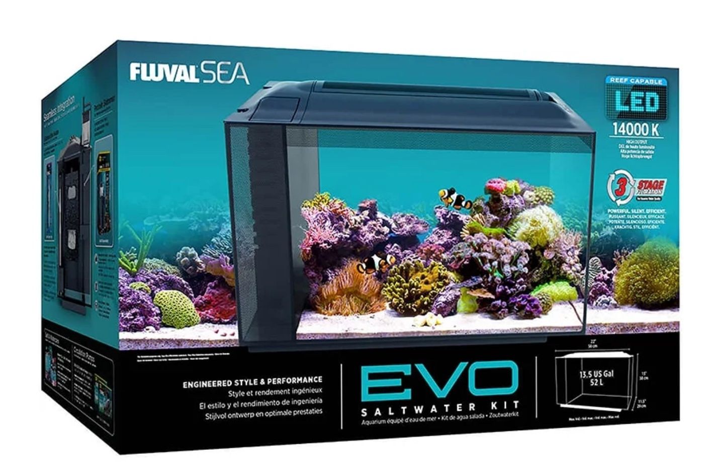 Fluval Sea EVO 13 Marine Aquarium Kit