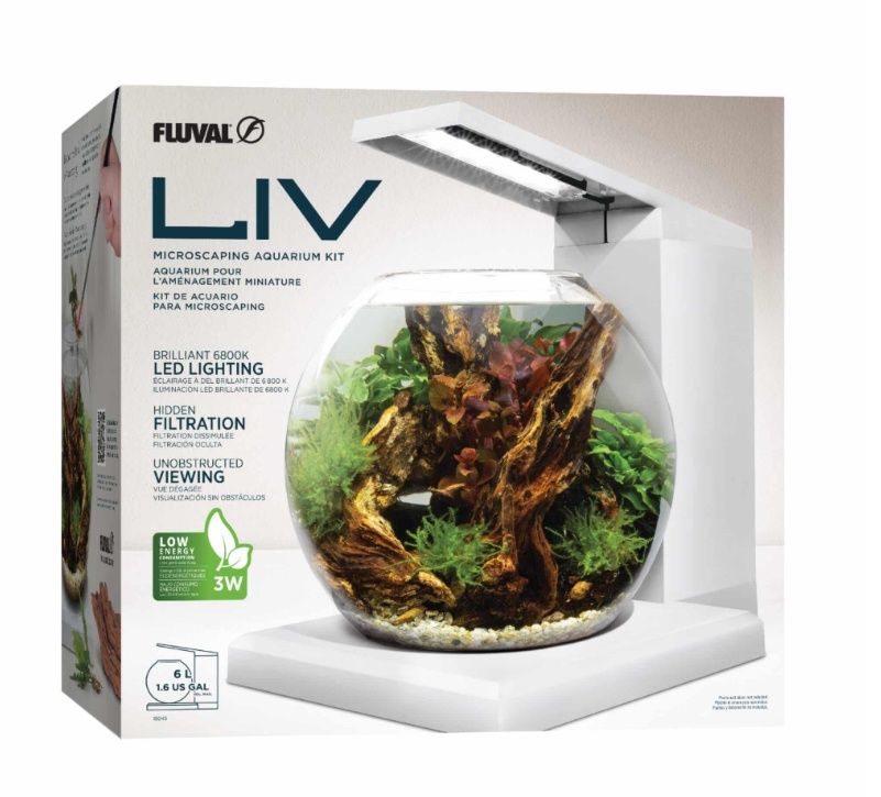 Fluval White Liv Aqurium