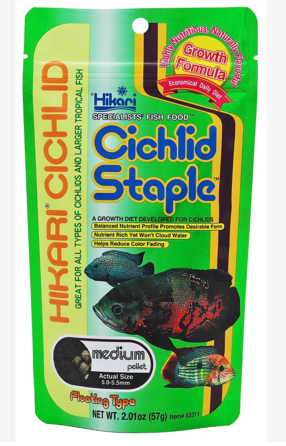 HIK Cichlid Pellet MED