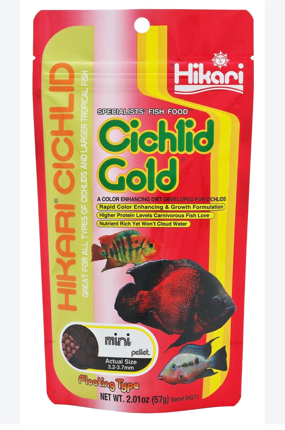 HIK Cichlid Pellet MINI 2oz