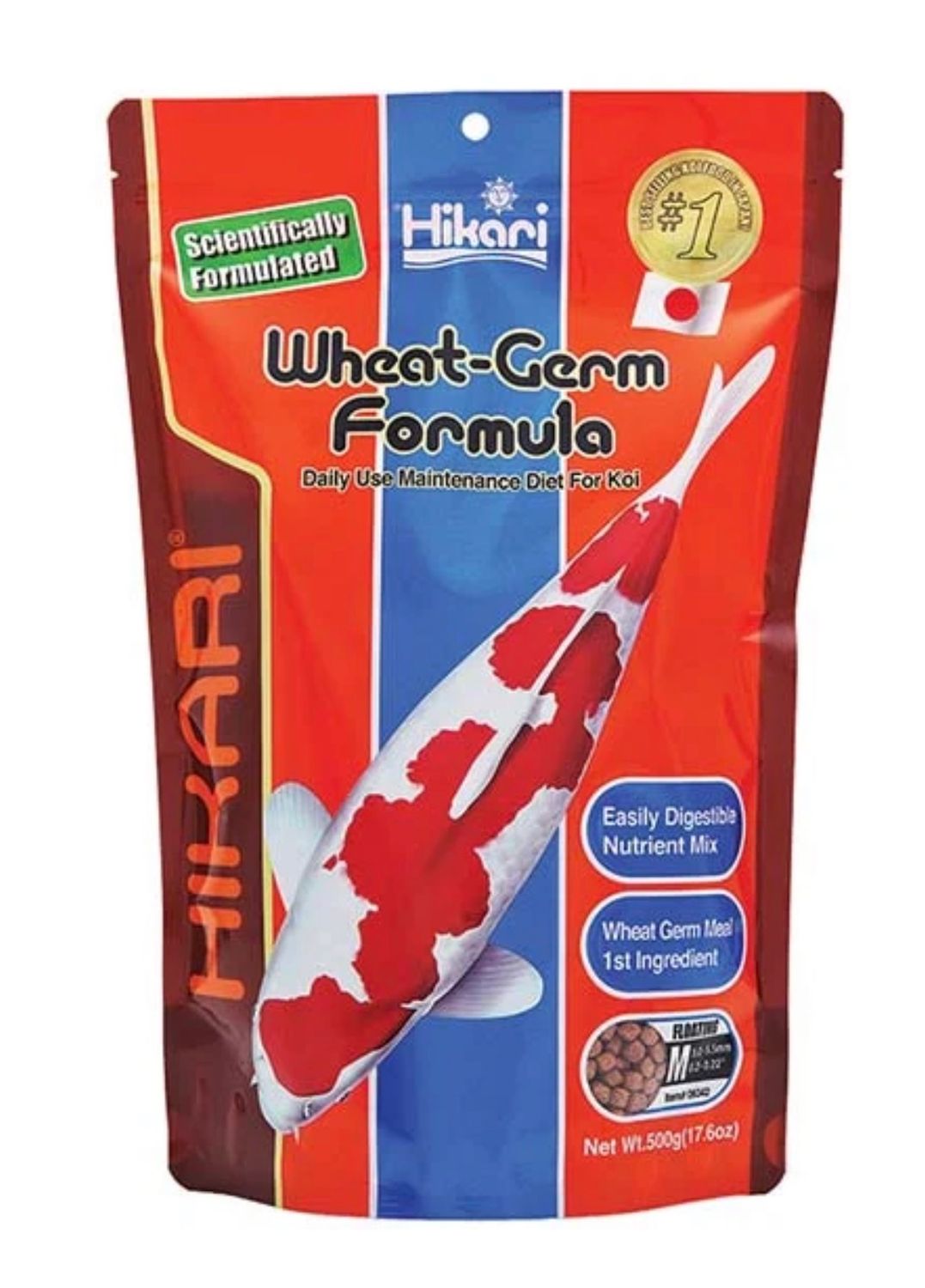 HIK Koi pellet Wheat Germ 17.6oz