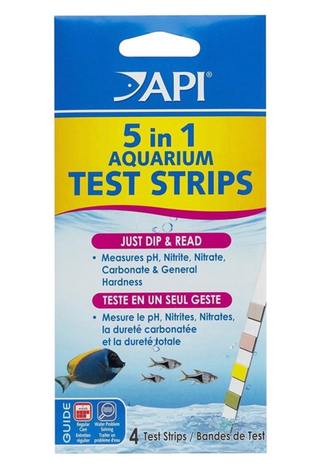 API Test Strips 5-in-1 4count