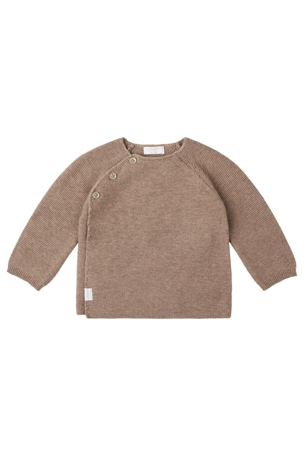 NOPPIES - U Cardigan Knit ls Pino - Taupe Melange