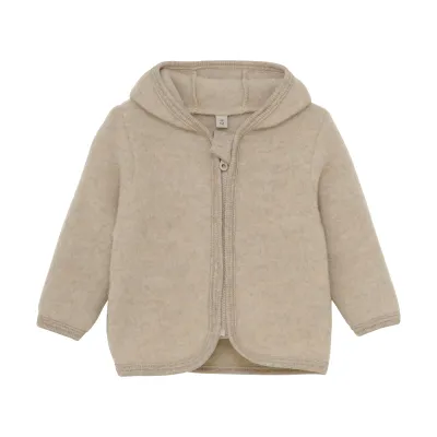 ENFANT - 6548 Jacket Wool Fleece - Camel Melange