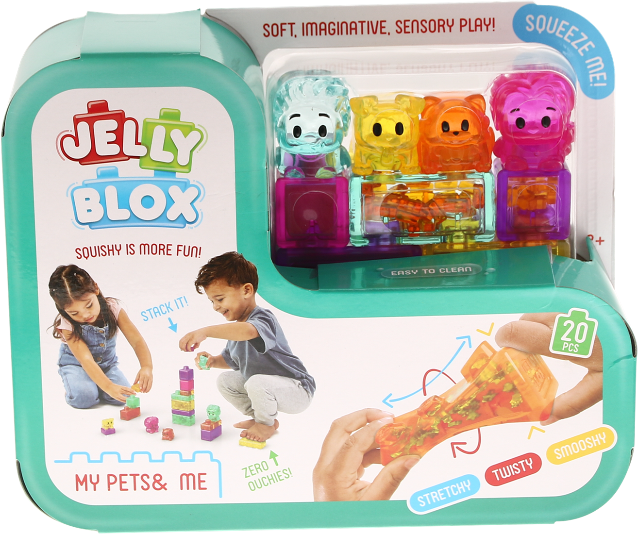 JELLY BLOX - My Pets &amp; Me - 20.pcs.