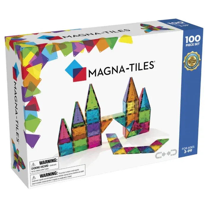 MAGNA TILES - Clear Colors 100 stuks