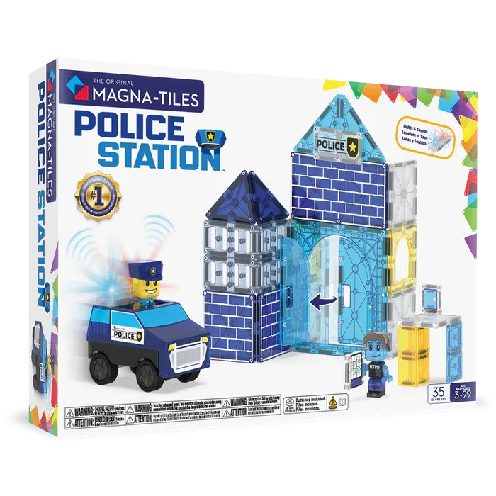 MAGNA TILES - Police Station XL