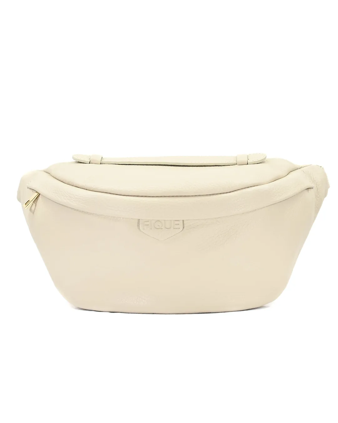 FIQUE - Cleo Bag Creme Leather