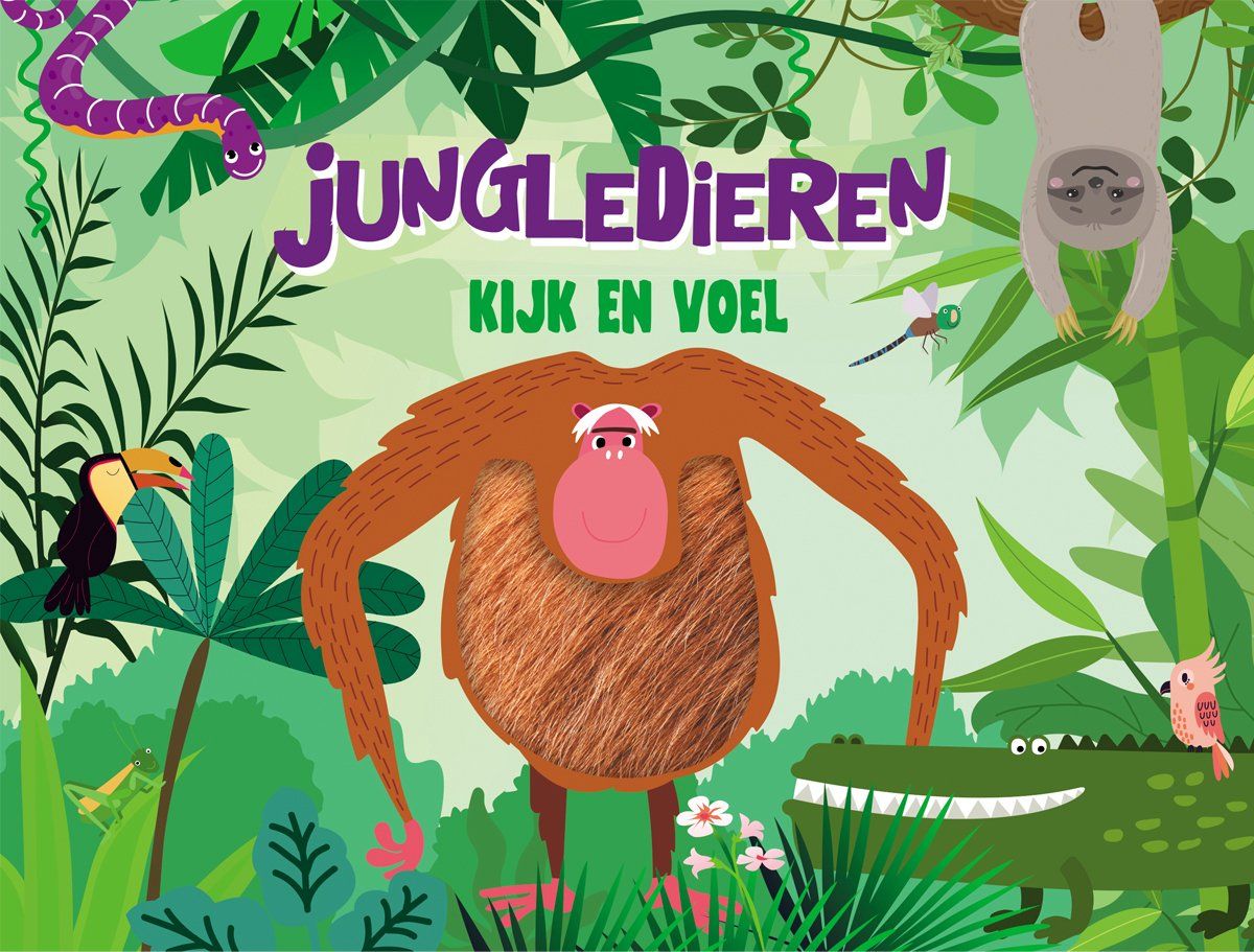 LANTAARN - Kijk en voel Jungledieren
