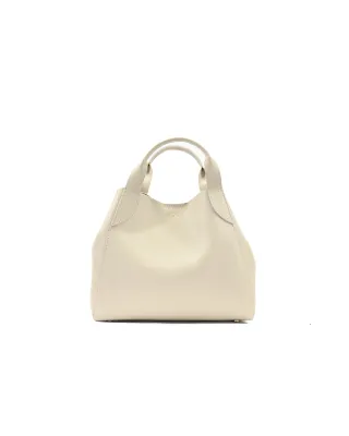 FIQUE - Eliza Bag Creme Leather