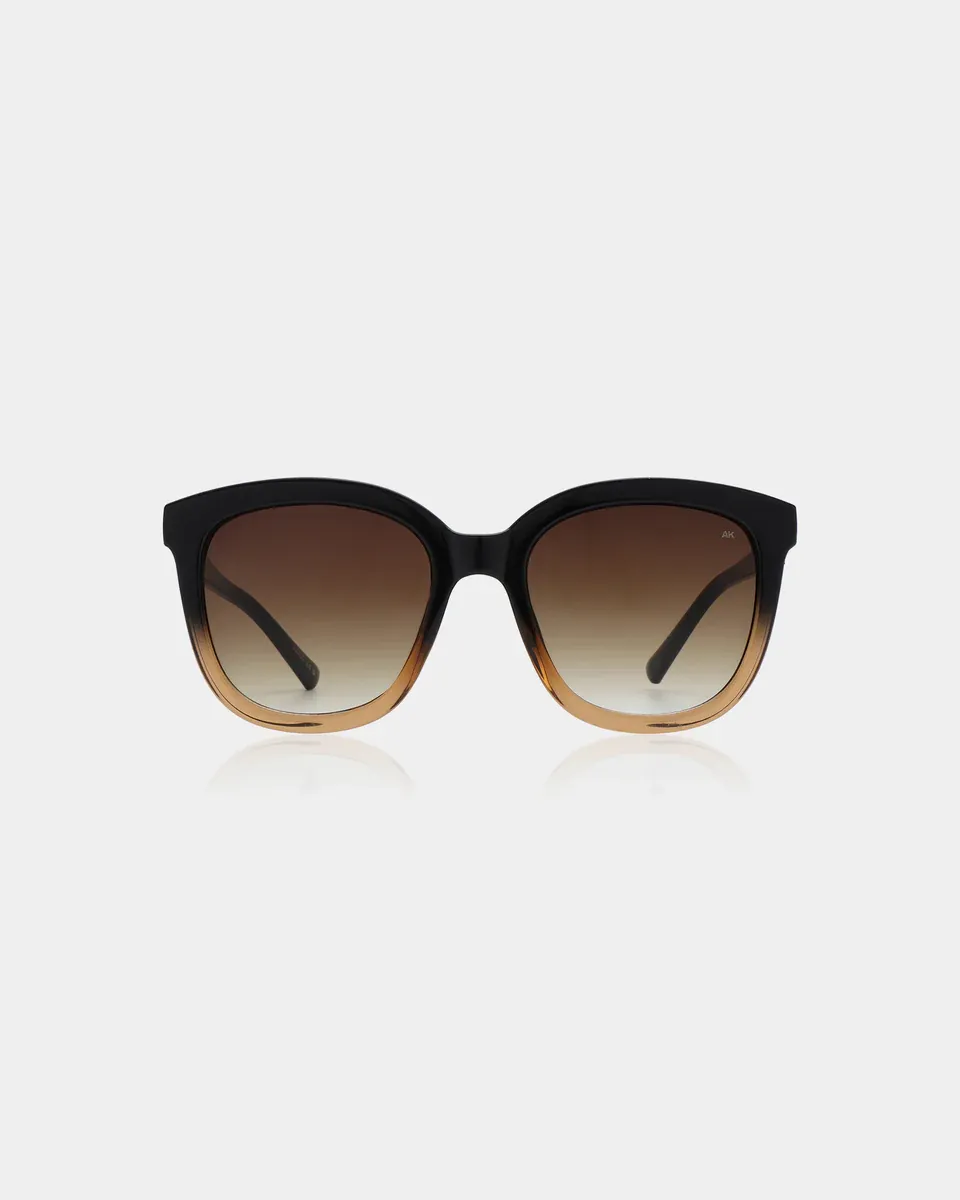 A. KJEARBEDE - KL2106 Model Billy - Black/Brown Transparent