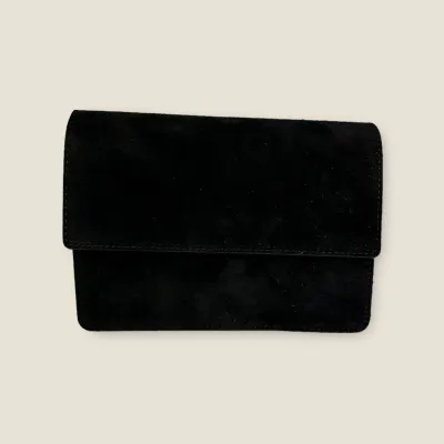 FIQUE - Alex Bag Black Suede