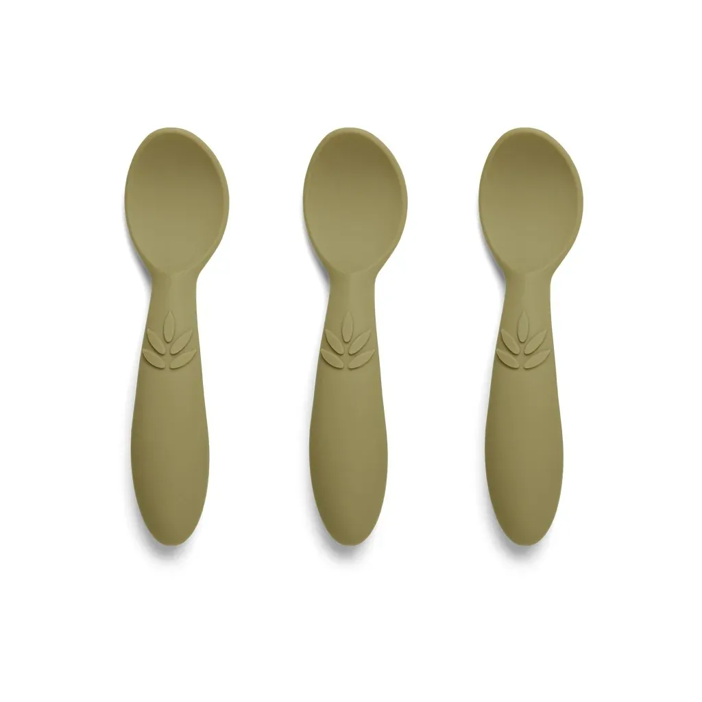 NUURO - Ella silicone spoon - Olive Green