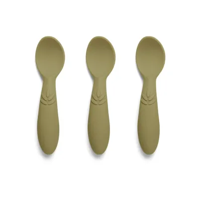 NUURO - Ella silicone spoon - Olive Green