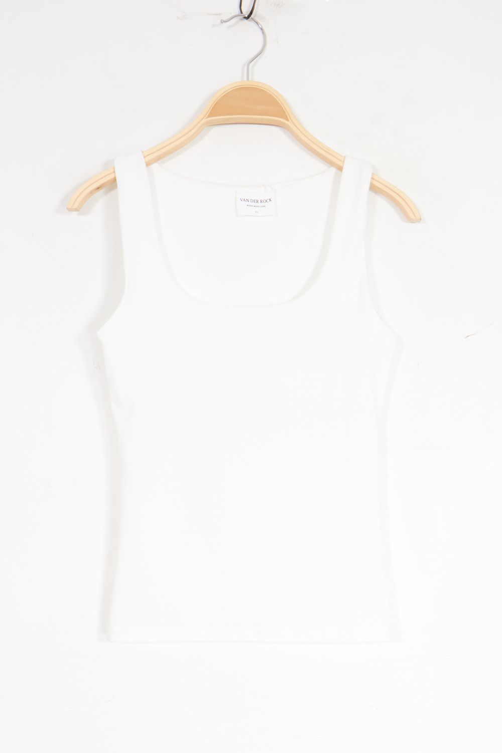 LUFF - Lilly U-Hals Top - White