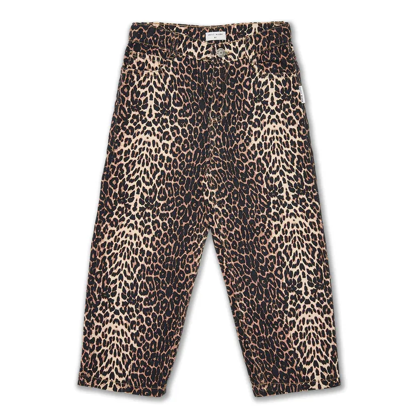 PETIT BLUSH - Ballon Fit Jeans - Leopard