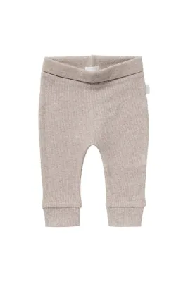 NOPPIES - U Pants comfort Rib Naura - Taupe Melange