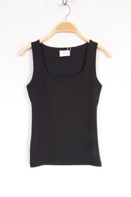 LUFF - Lilly U-Hals Top - Black