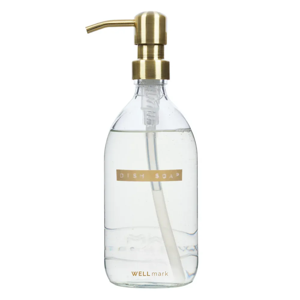 WELLMARK - Dish Soap Transparant/Brass DISH SOAP