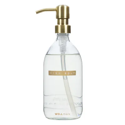 WELLMARK - Dish Soap Transparant/Brass DISH SOAP