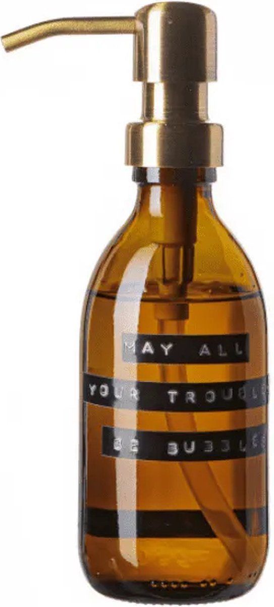 WELLMARK - Hand soap Amber/Brass MAY ALL YOUR