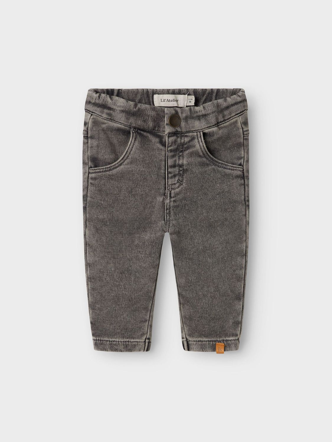 LIL ATELIER - 13245603 Lulia Loose Jeans - Medium Grey Denim