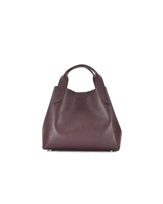FIQUE - Eliza Bag Burgundy Leather