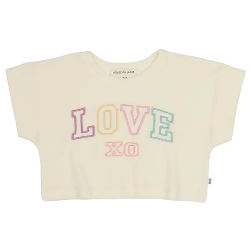HOUSE OF JAMIE - Relexed Tee - Cream