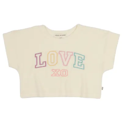 HOUSE OF JAMIE - Relexed Tee - Cream