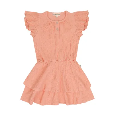 HOUSE OF JAMIE - Ruffled Layer Dress - Bellini Rose