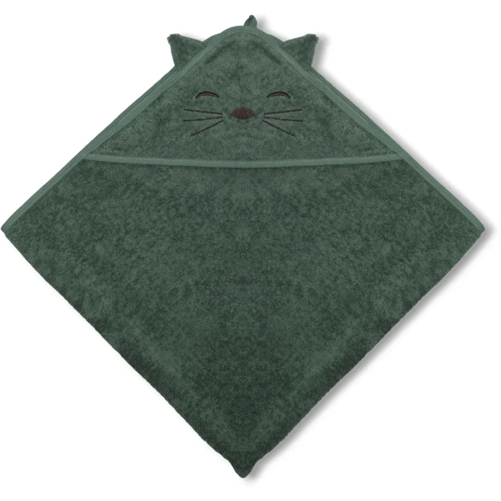 NUURO - Aki Hooded Towel 70x70 - Tea Leef