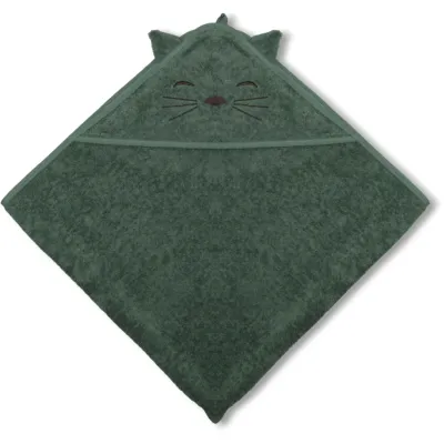 NUURO - Aki Hooded Towel 70x70 - Tea Leef
