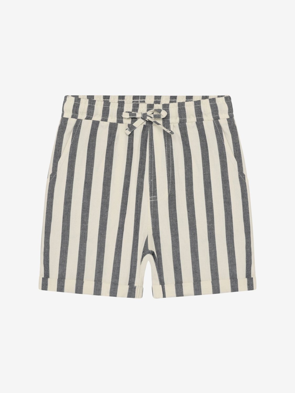 Daily Seven - Cotton Stripe Shorts - Thunderstorm