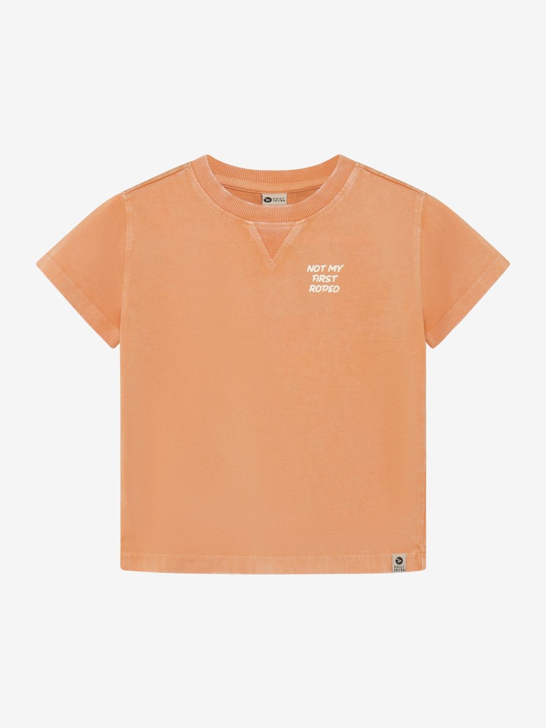 Daily Seven - T-shirt Backprint - Sandstone