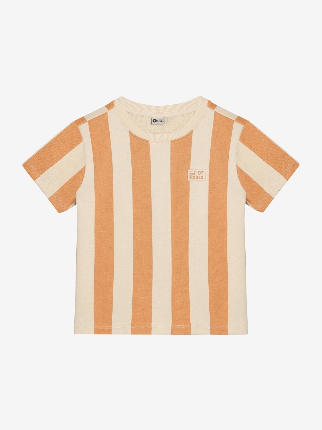 Daily Seven - T-shirt Big Stripe - Sandstone