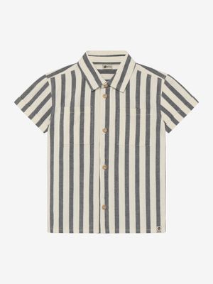 Daily Seven - Shirt Stripe Cotton - Thunderstorm