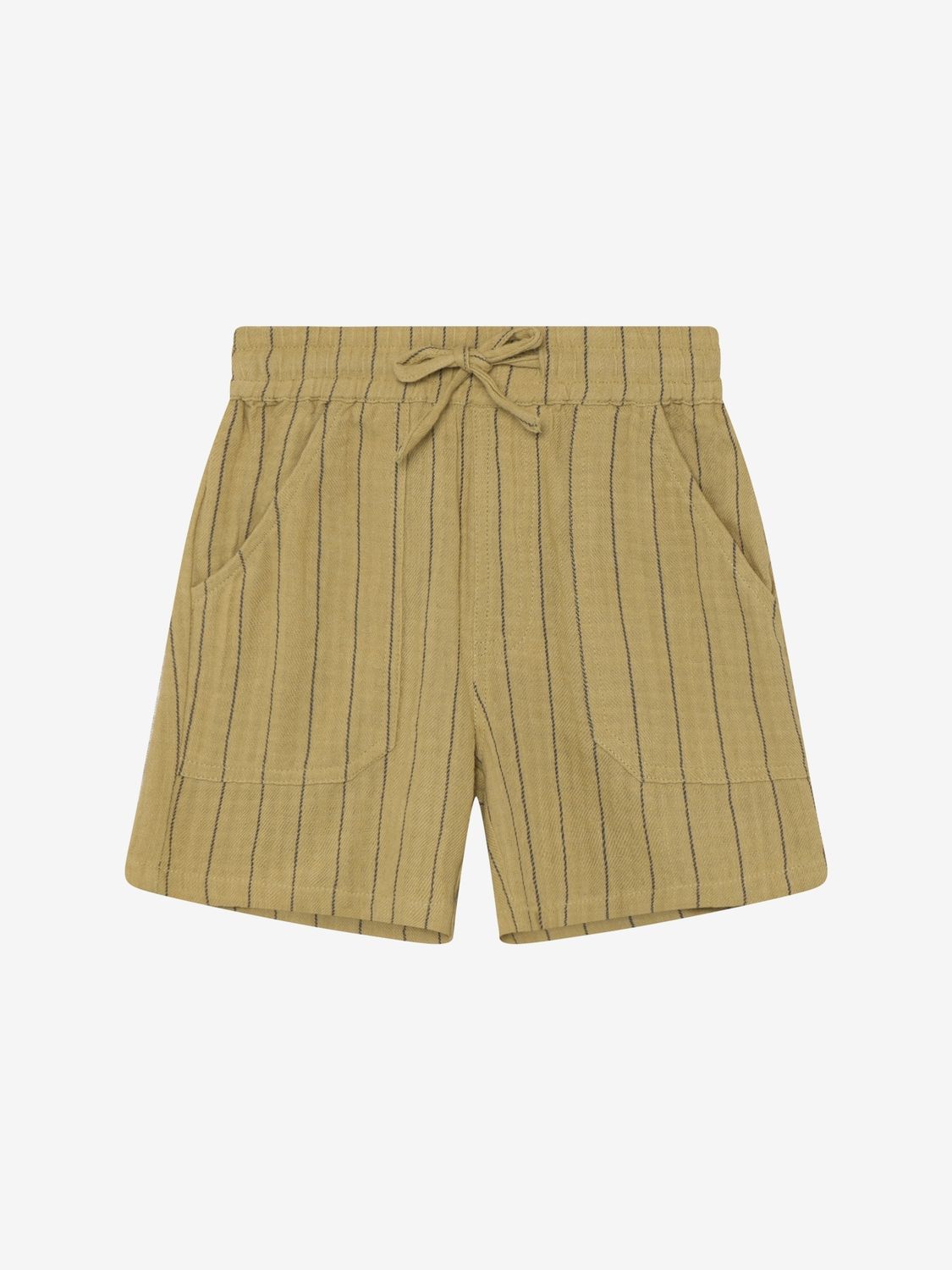 Daily Seven - Shorts Small Stripe - Pale Olive Green