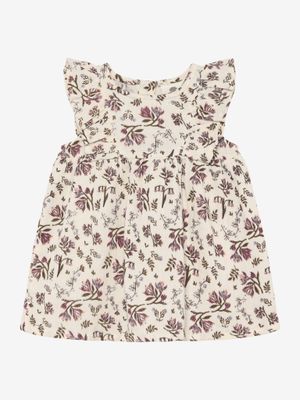 ENFANT - 210406 Dress Floral Woven - Eggnog