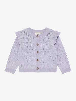 ENFANT - 210402 Cardigan Knit - Purple Heather