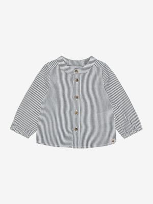 HUTTEliHUT - 480855 Shirt LS YD Stripe - Bering Sea