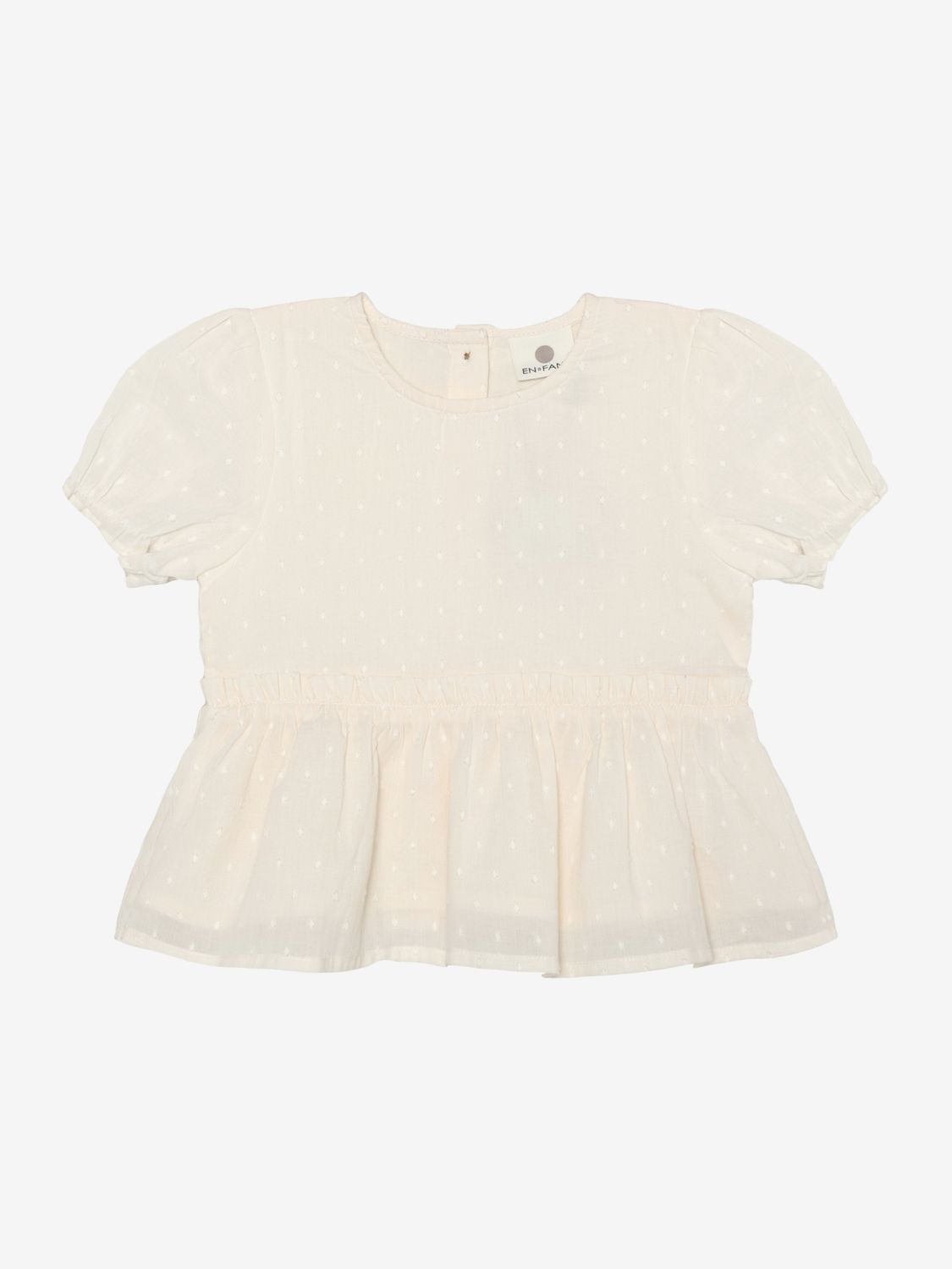 ENFANT - 220607 Top Dobby - Eggnog