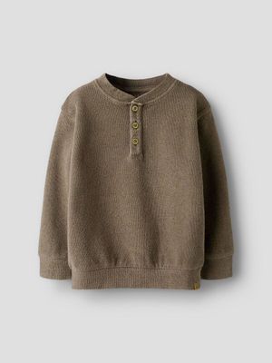 LIL ATELIER - 13251261 Banjo Sweater - Shitake