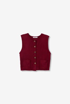 TIFFOSI - 10065347 Hallow Spencer Top - Red