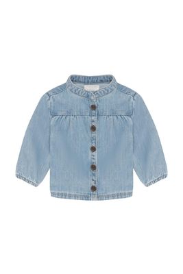 NOPPIES - 6420412 Blouse - Light Blue Denim