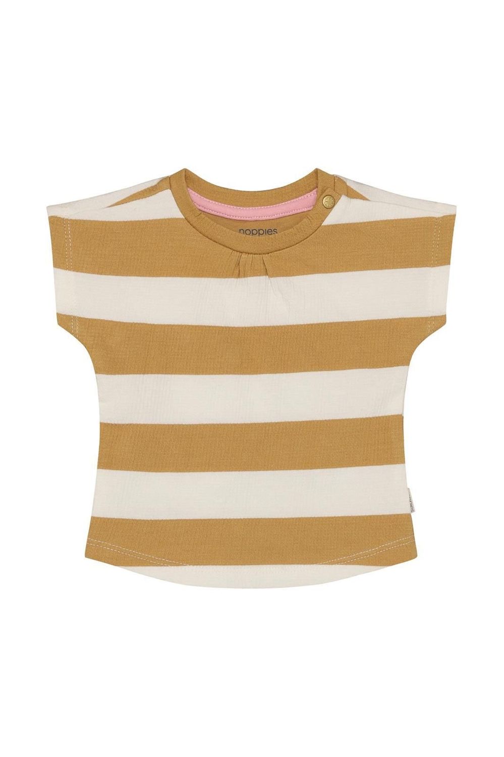 NOPPIES - 6420023 Tee SS - Prairi Sand