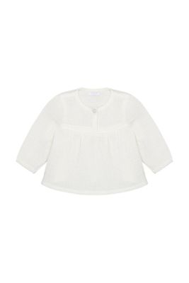 NOPPIES - 6410111 Blouse LS - Egret