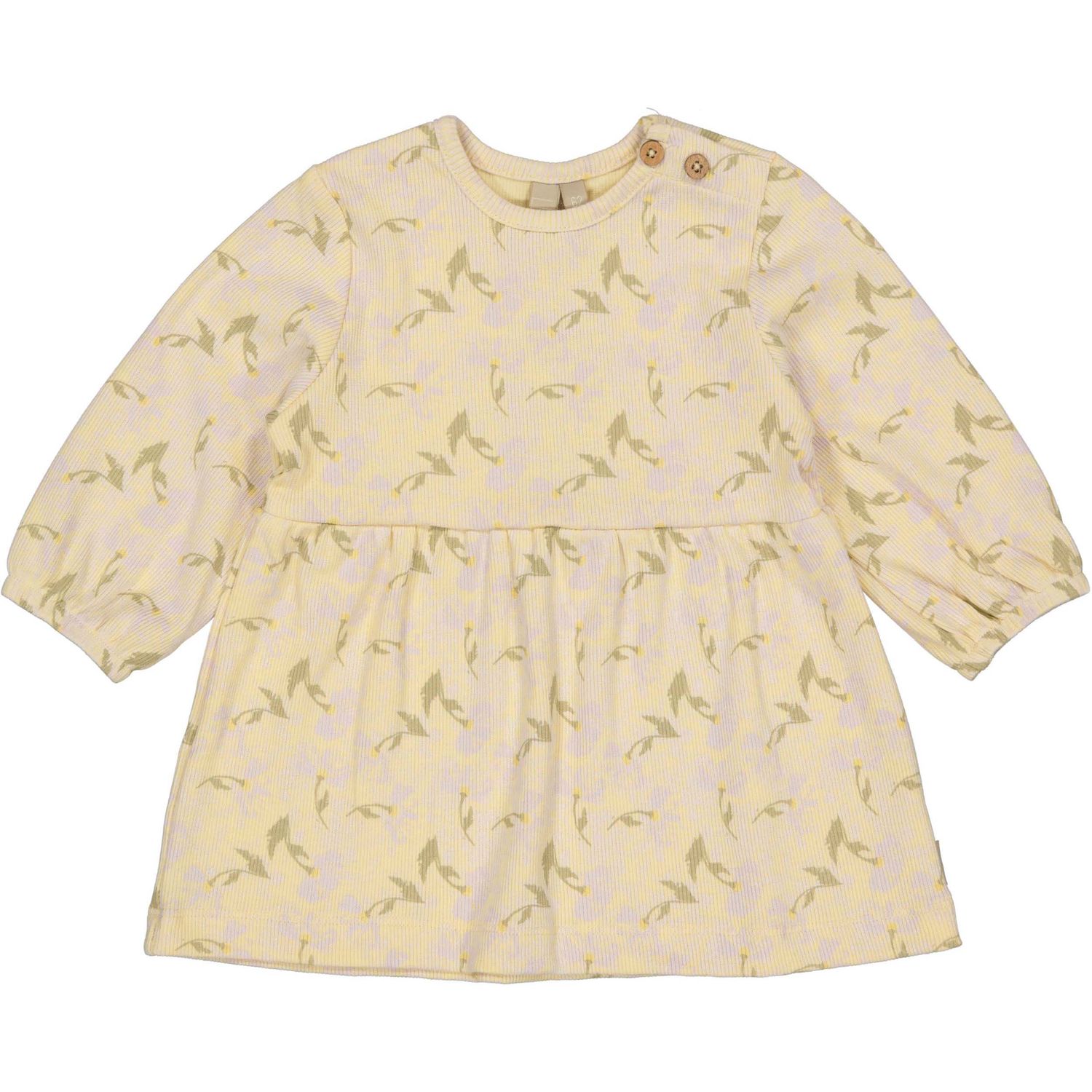 LEVV - Dress Madelief - Yellow Flower