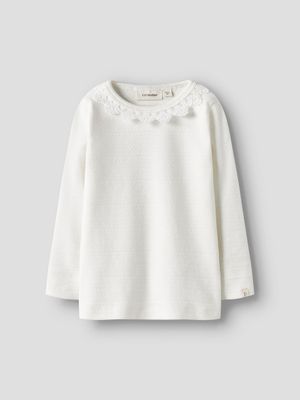 LIL ATELIER - 13251075 Slim Top - Coconut Milk