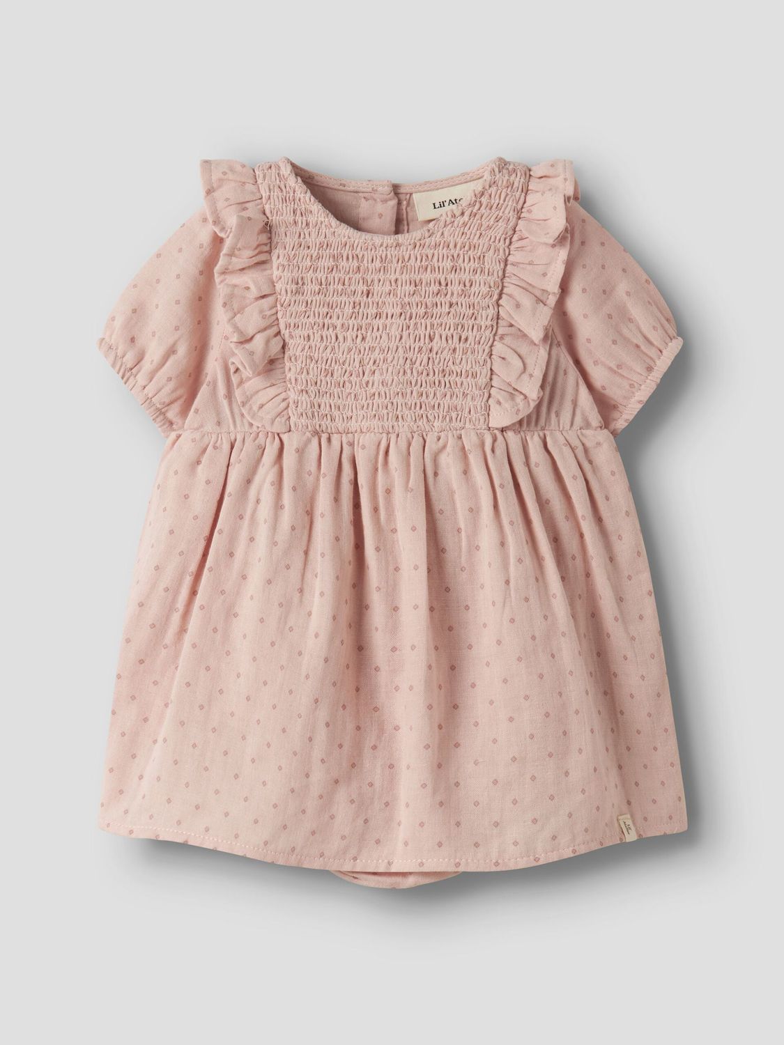 LIL ATELIER - 13253485 Embe Loose Dress - Peach Whip