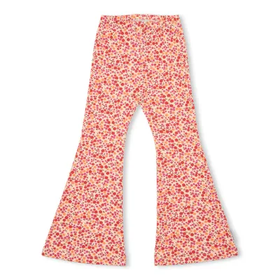 PETIT BLUSH - SS26-051 Bowie Flared - Small Flowers AOP
